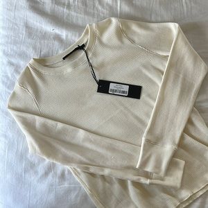 Jenni Kayne Ivory Thermal Long-Sleeve